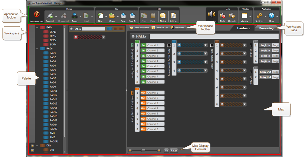 Halogen Framework